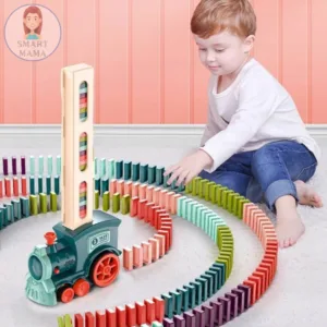 Domino Train- zabawka edukacyjna
